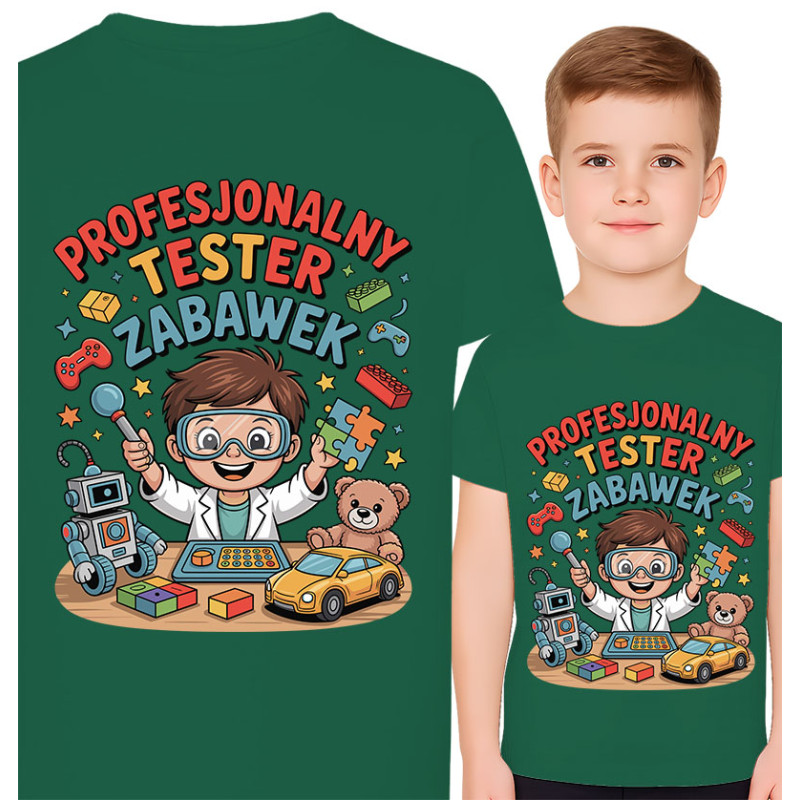 Professionele Speelgoed Tester T-Shirt voor Kinderen