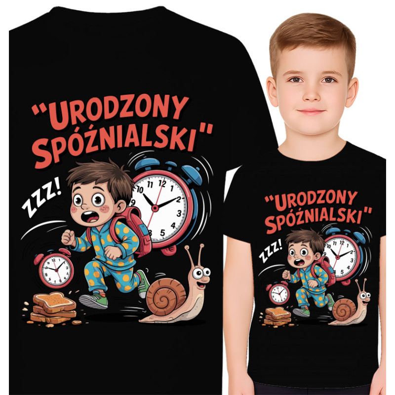 Born Late Kids T-Shirt