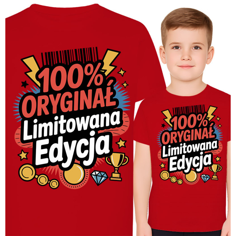 czerwony