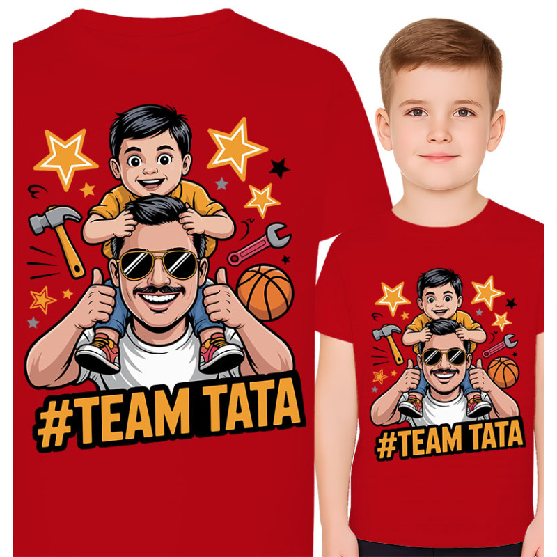 Leuke Team Tata T-Shirt voor Kinderen