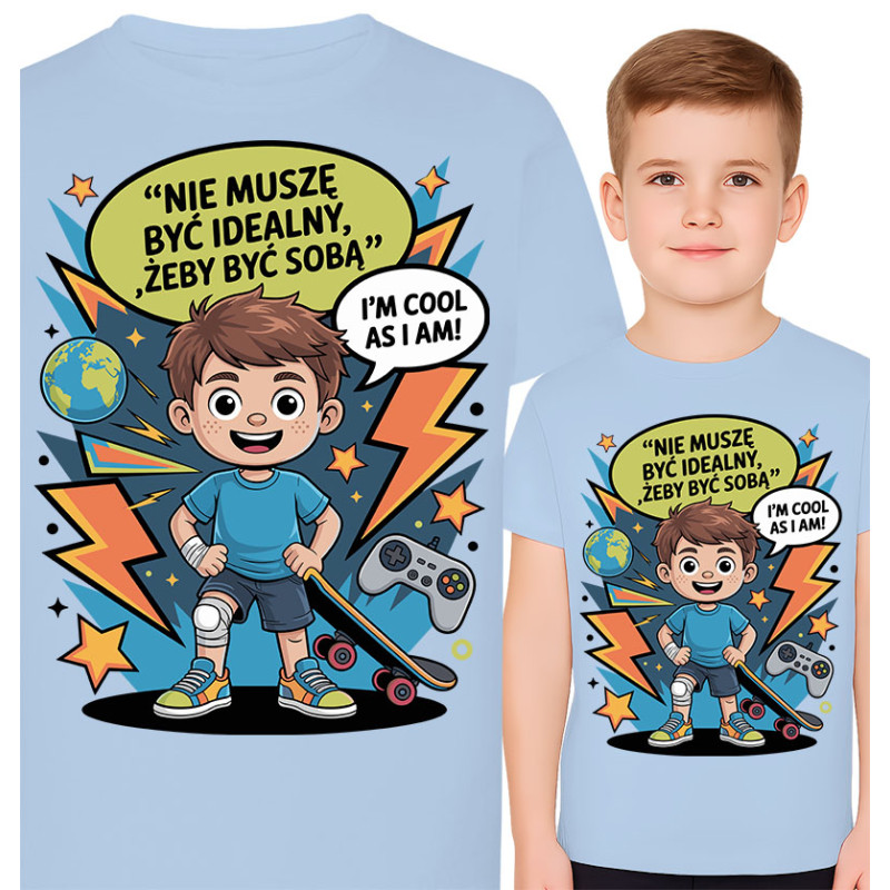 Coole Jongens T-Shirt - Wees Jezelf