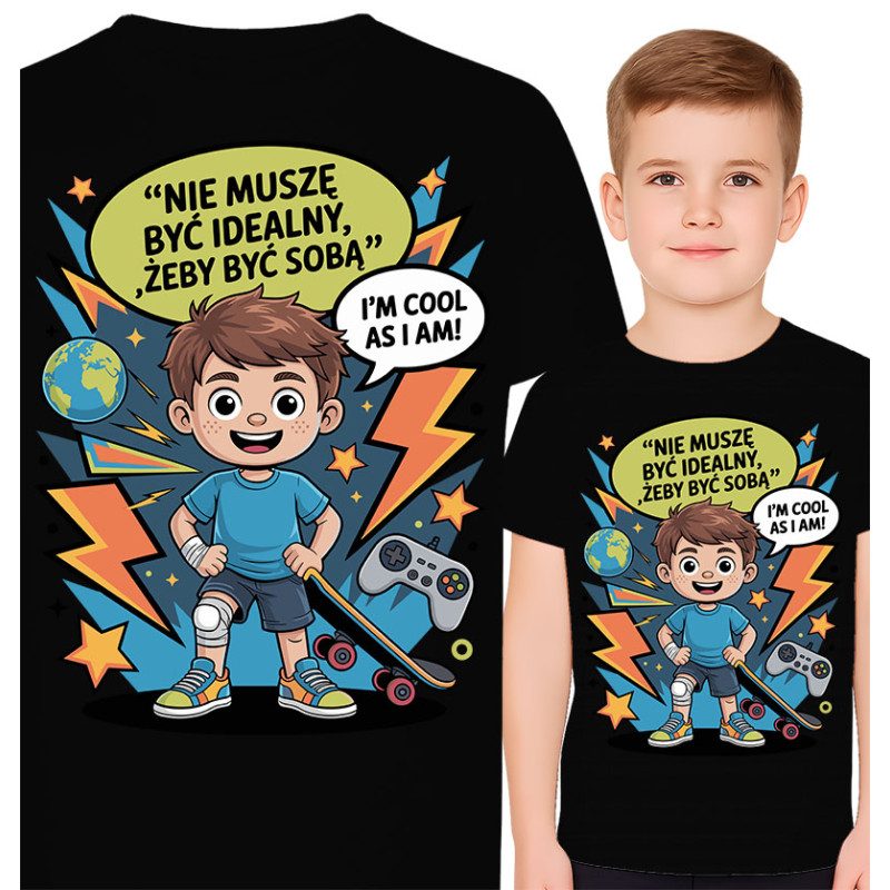Coole Jongens T-Shirt - Wees Jezelf