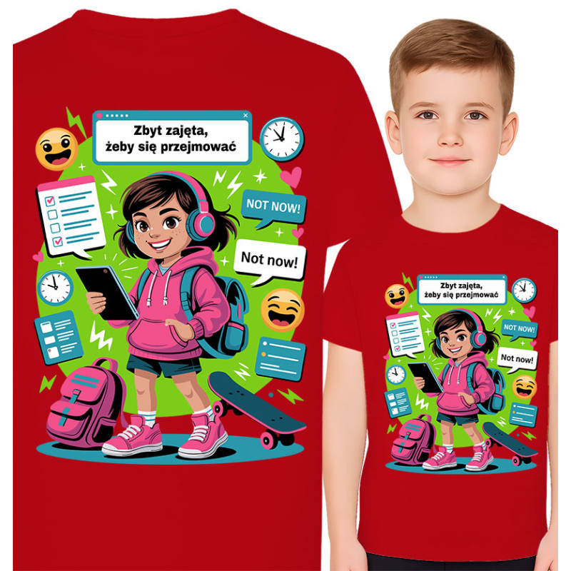Drukke Leven T-Shirt voor Kinderen