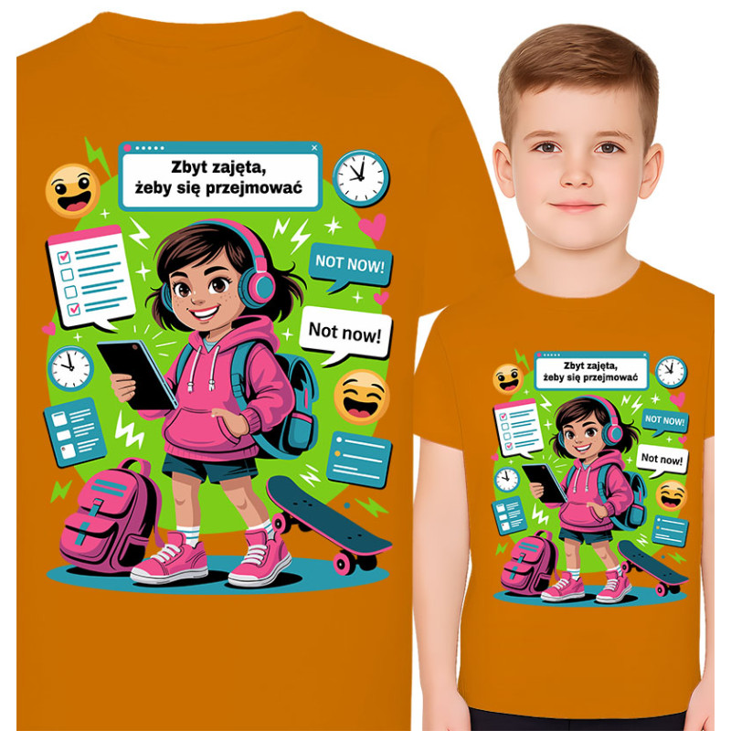 Drukke Leven T-Shirt voor Kinderen