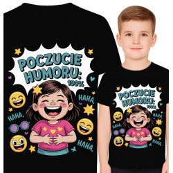 Koszulka dziecięca '100 percentage Poczucia Humoru'