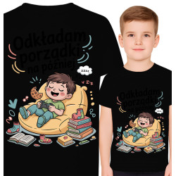 Schattig T-shirt voor Kinderen: Uitstelgedrag is Belangrijk