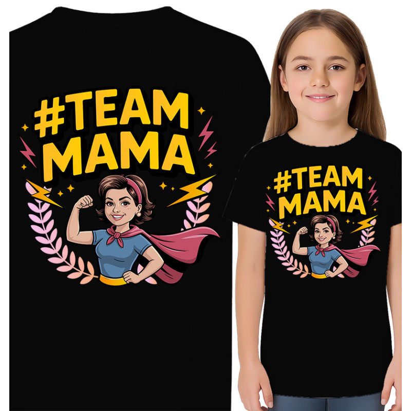 Koszulka dziecięca ' TEAM MAMA'