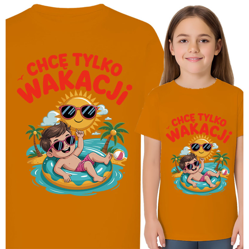 Zomer Vakantie T-Shirt voor Kinderen