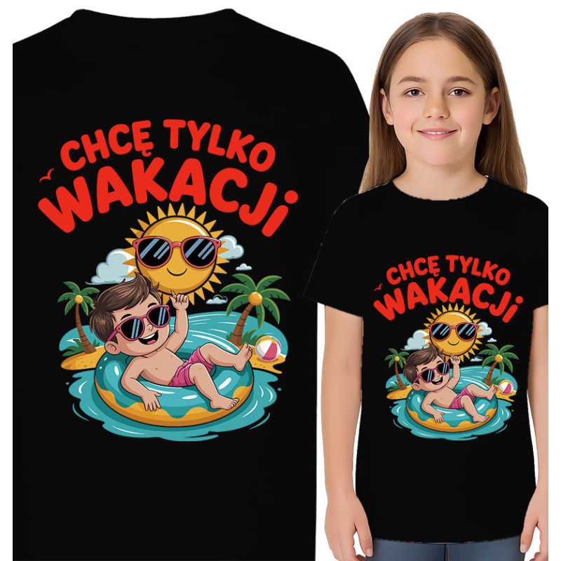 Zomer Vakantie T-Shirt voor Kinderen