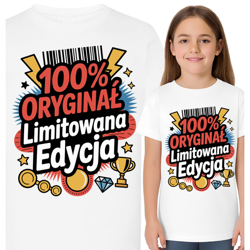 Koszulka dziecięca '100% Procent Limitowana Edycja'