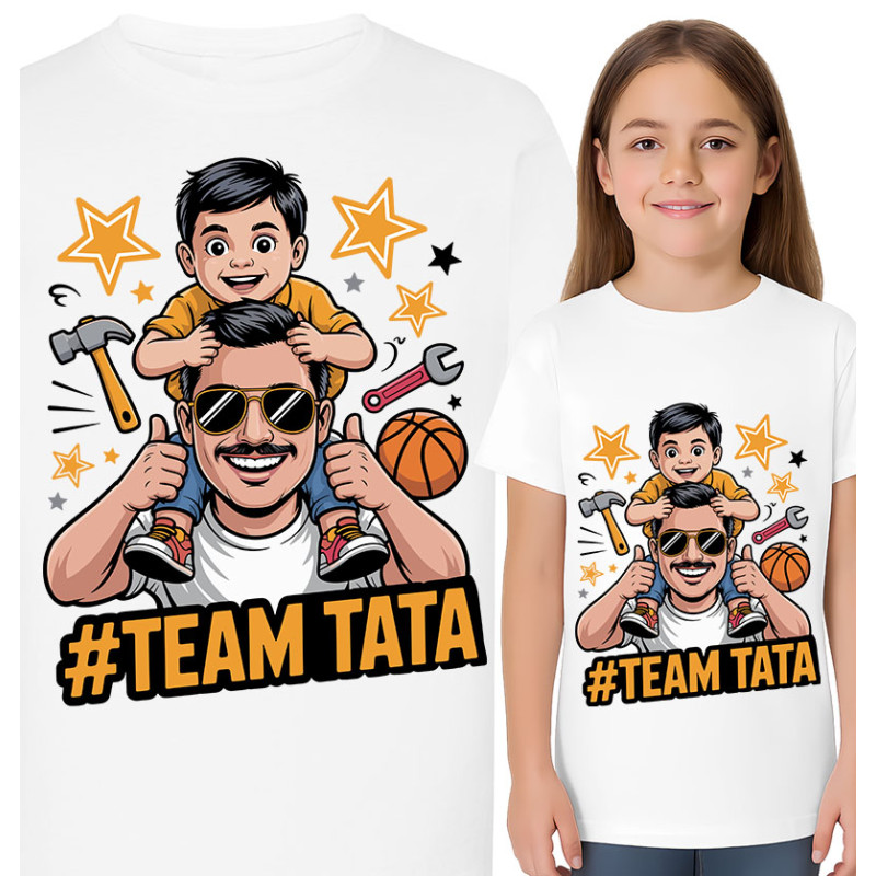 Koszulka dziecięca 'TEAM TATA'