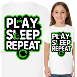 Play Sleep Repeat T-Shirt...