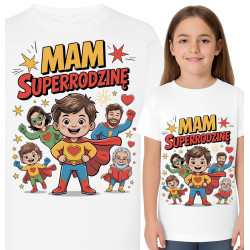 Super Mama T-shirt voor Kinderen