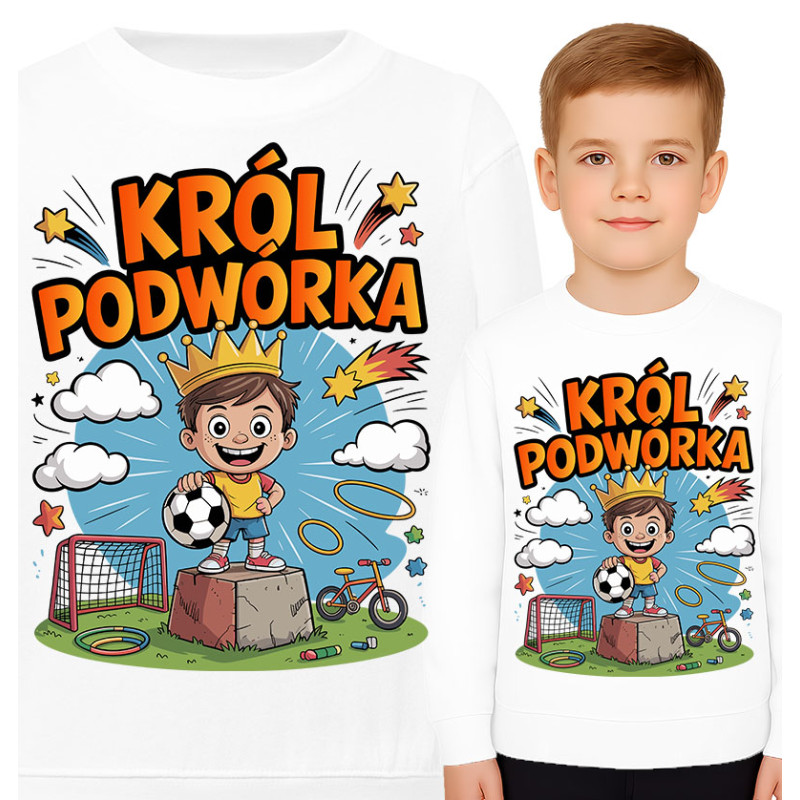 Bluza dziecięca 'Król Podwórka'