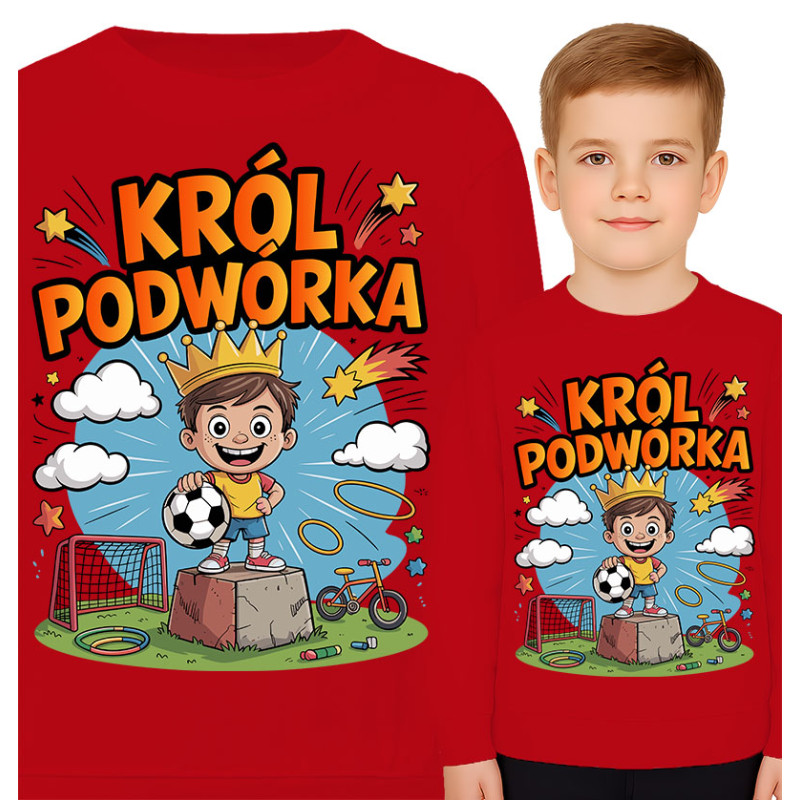 Bluza dziecięca 'Król Podwórka'