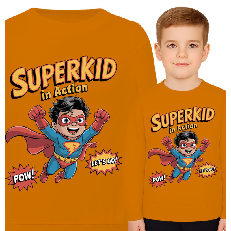 Bluza dziecięca  'Superkid w Akcji'
