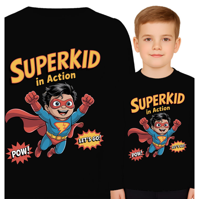 Bluza dziecięca  'Superkid w Akcji'