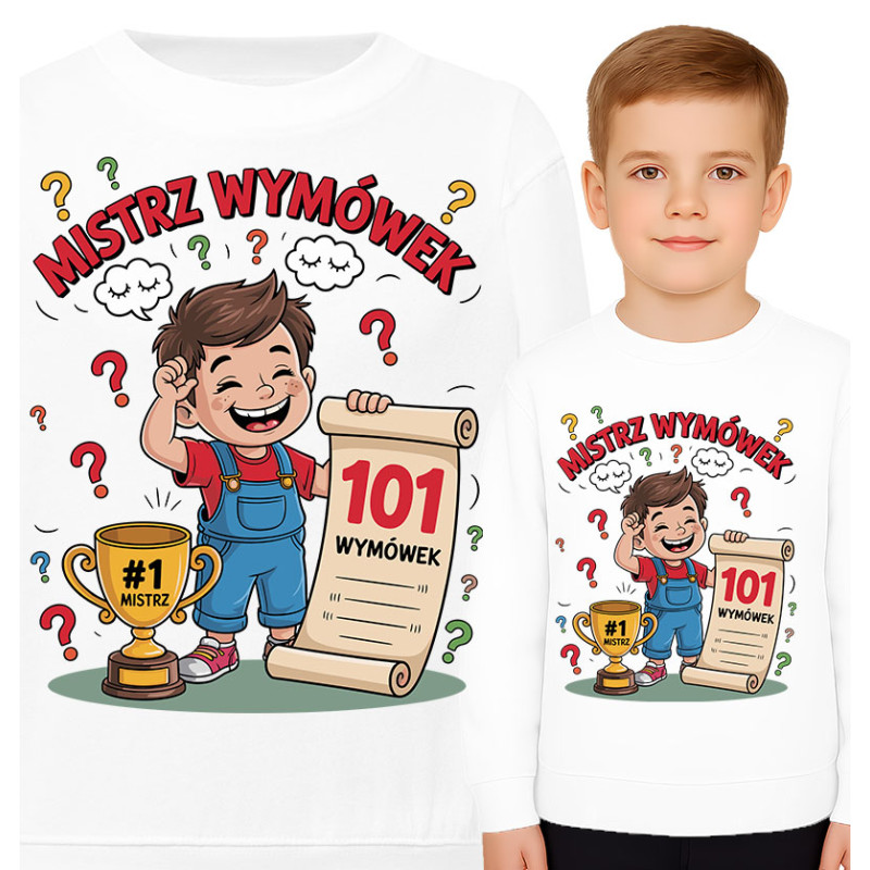 Kids' Champion T-Shirt - Mistrz Wymówka