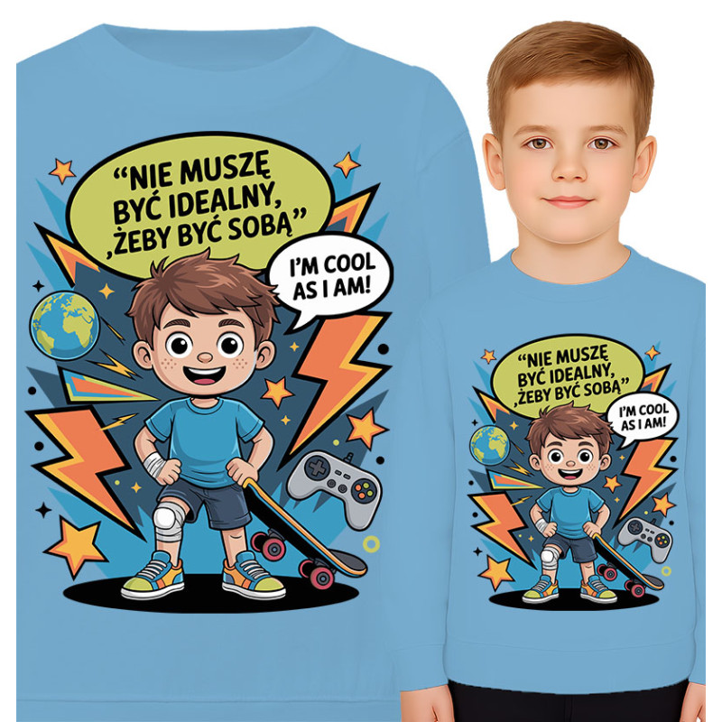 Coole T-shirt voor Kinderen met Motivational Design