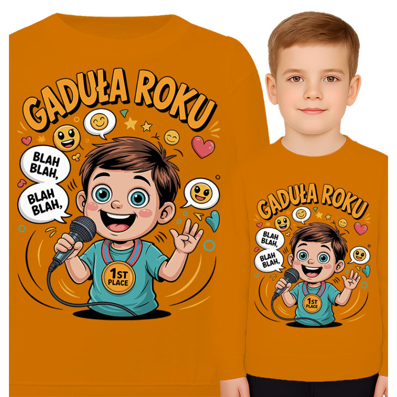 Bluza dziecięca 'Gaduła Roku'
