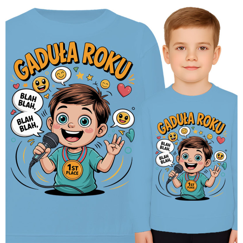 Bluza dziecięca 'Gaduła Roku'
