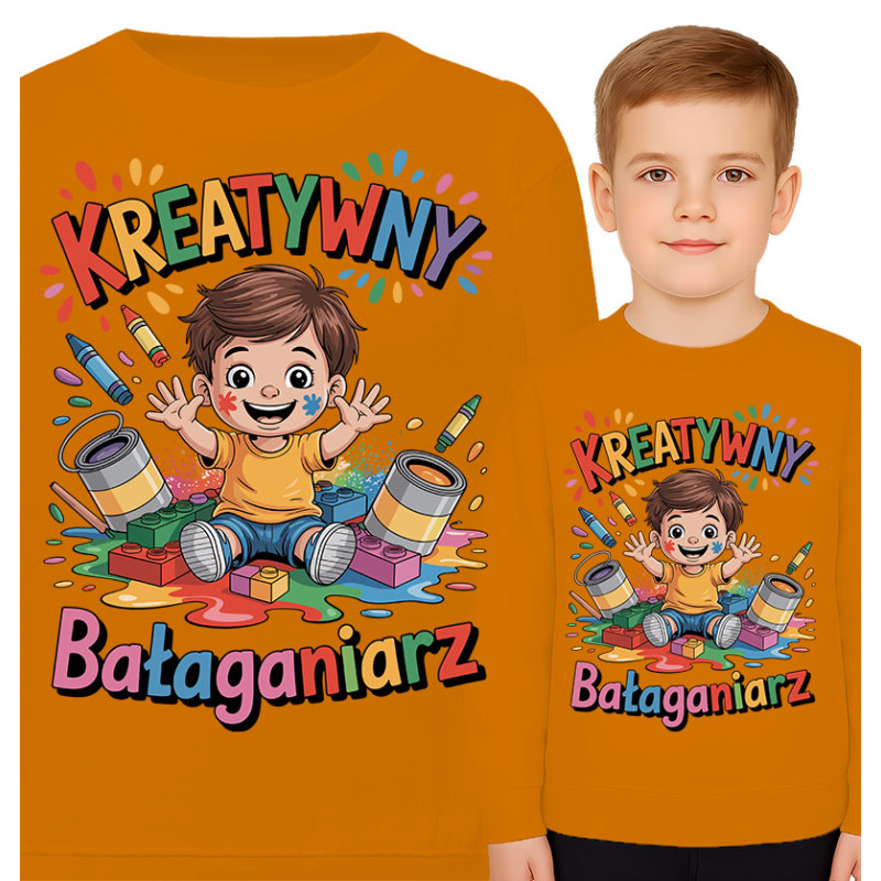 Bluza dziecięca 'Kreatywny Bałaganarz'