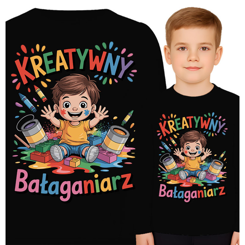 Bluza dziecięca 'Kreatywny Bałaganarz'