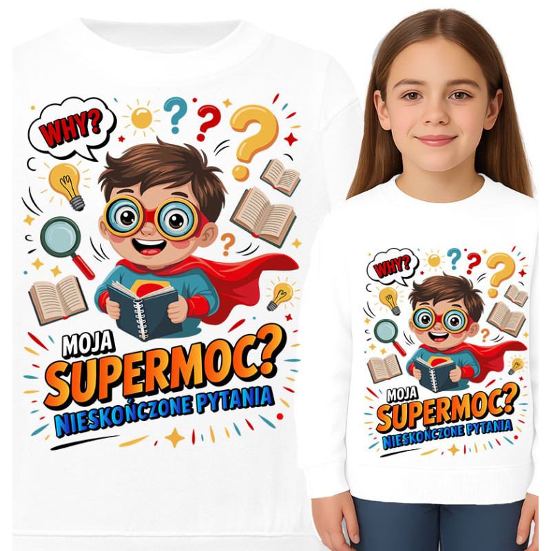 Superkracht Vragen Sweater voor Kinderen