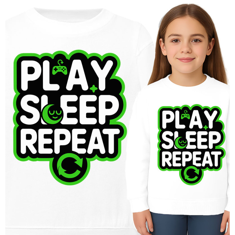 Play Sleep Repeat Hoodie