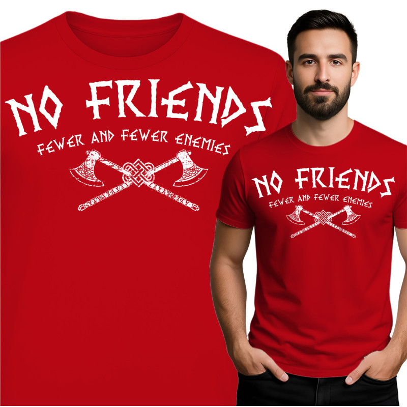No Friends Graphic Tee