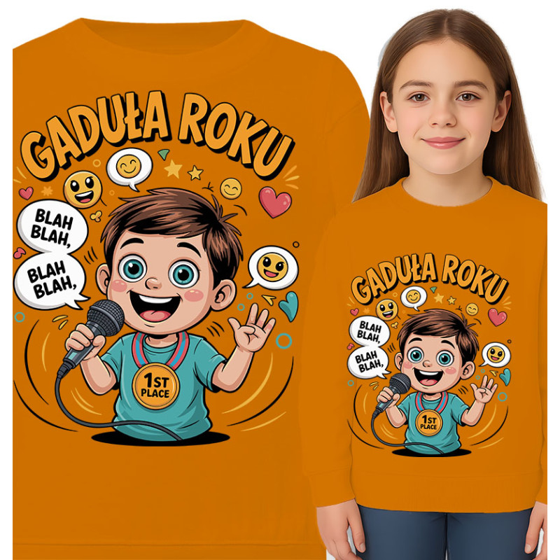 Bluza dziecięca 'Gaduła Roku'