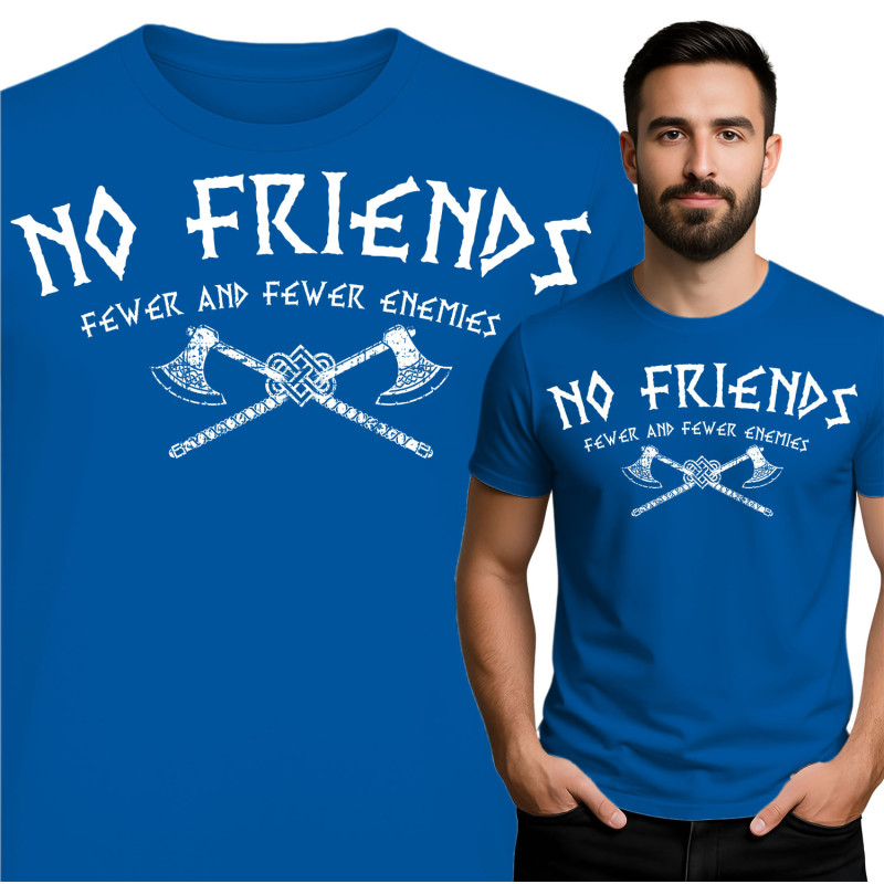 No Friends Graphic Tee