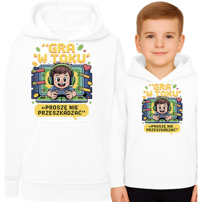Bluza dziecięca 'TAK WYGLĄDA MISTRZ LEGO'
