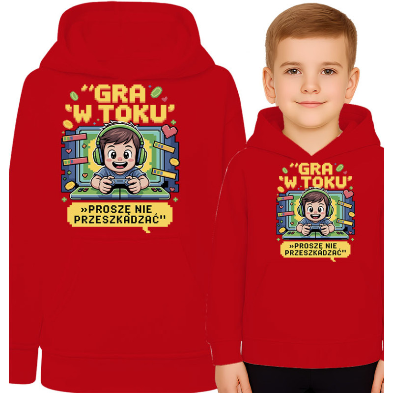 Bluza dziecięca 'TAK WYGLĄDA MISTRZ LEGO'