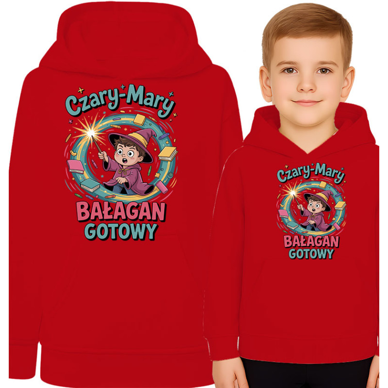 Bluza dziecięca 'Czary-Mary, bałagan gotowy!'