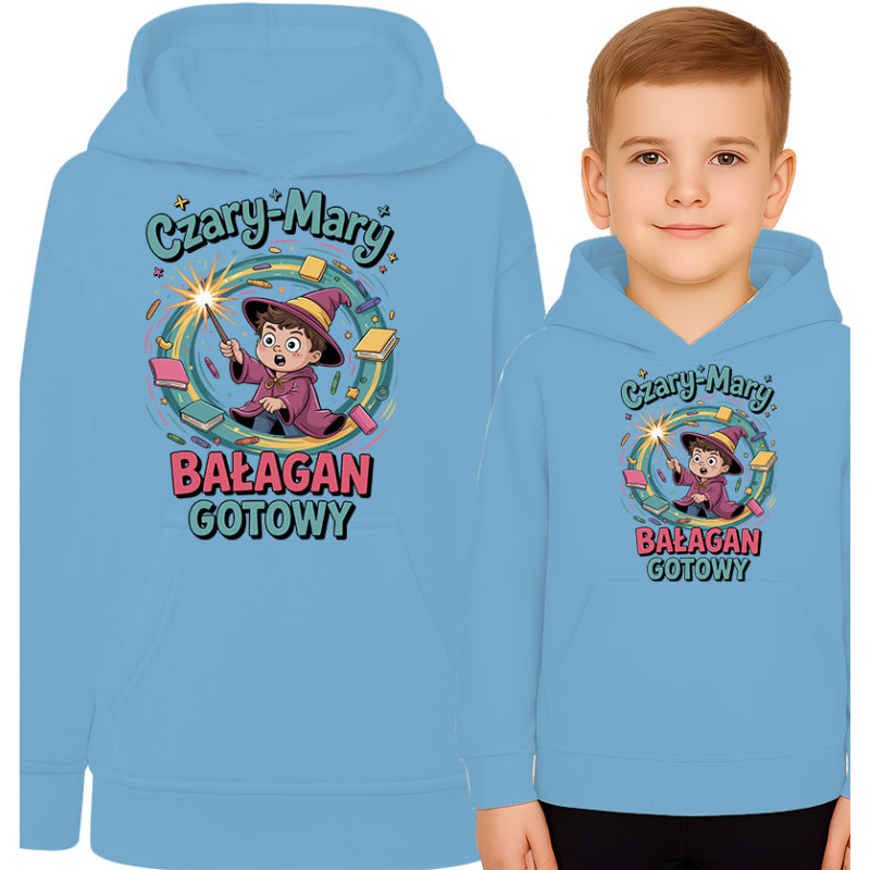 Bluza dziecięca 'Czary-Mary, bałagan gotowy!'