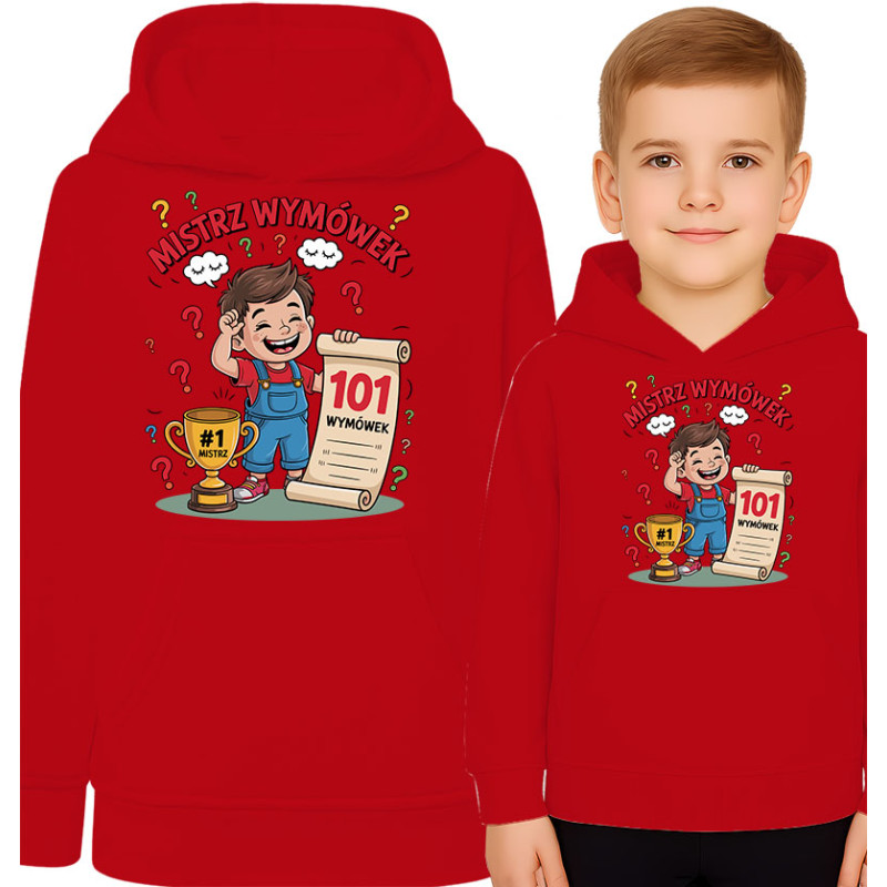 Bluza dziecięca 'Mistrza Wymówek'