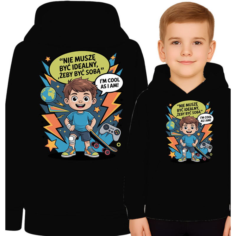 Coole Kinderhoodie met Leuke Ontwerp