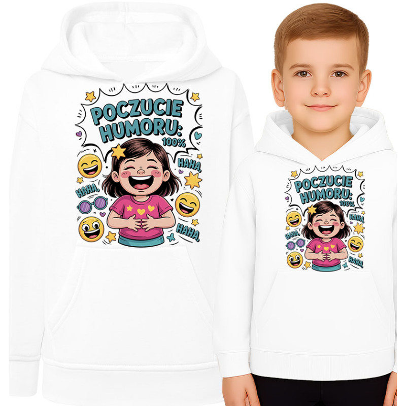 Bluza dziecięca '100 percentage Poczucia Humoru'