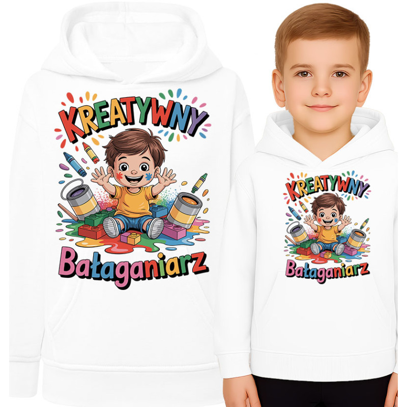 Bluza dziecięca 'Kreatywny Bałaganarz'