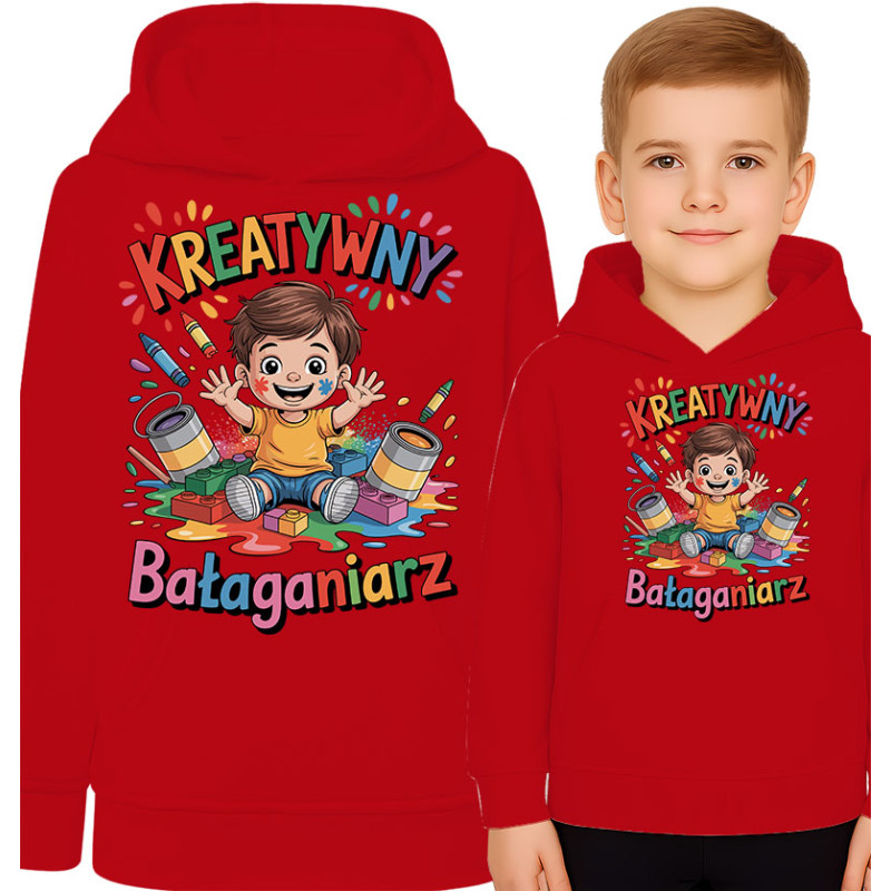 Bluza dziecięca 'Kreatywny Bałaganarz'