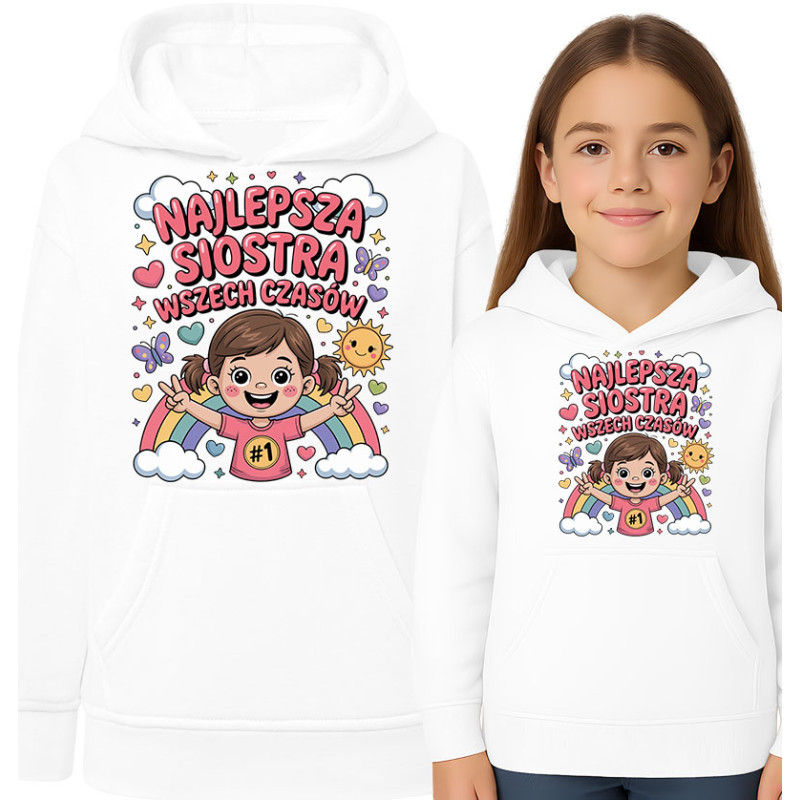 Bluza dziecięca 'Najlepsza Siostra'