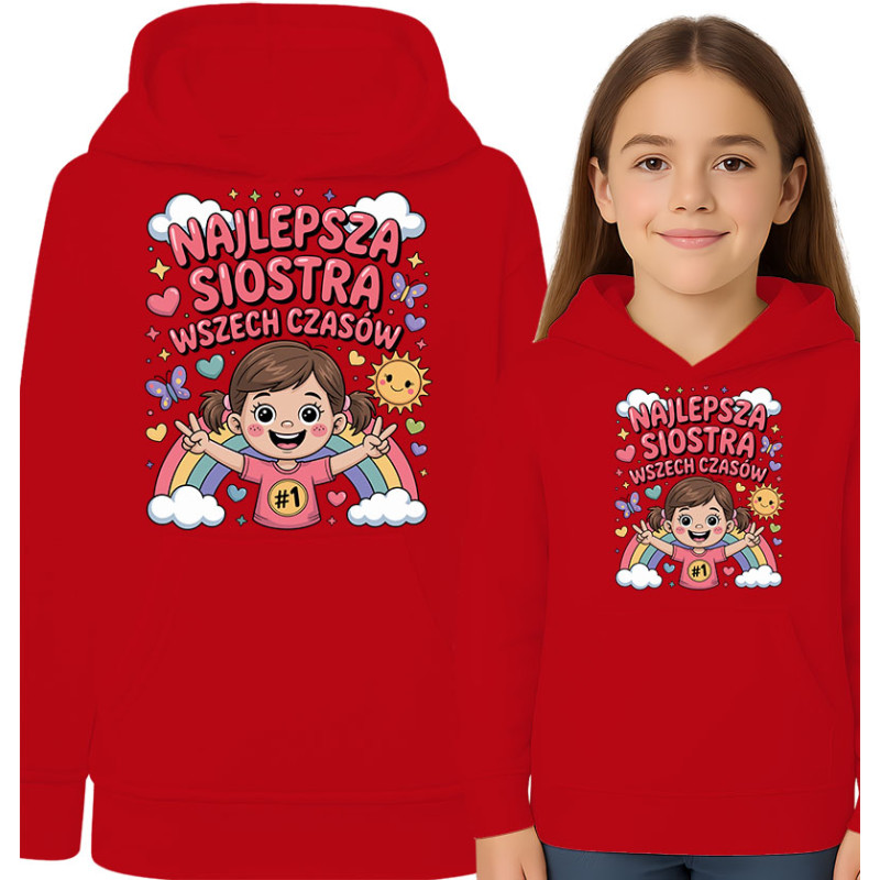 Bluza dziecięca 'Najlepsza Siostra'