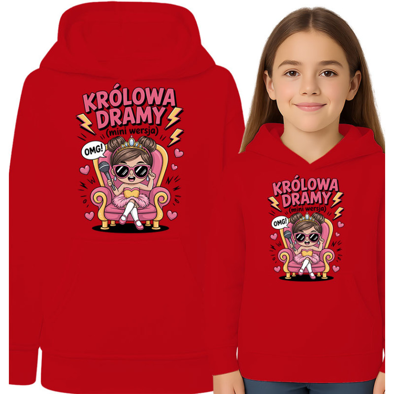 Bluza dziecięca 'Królowa Dramy (mini wersja)'