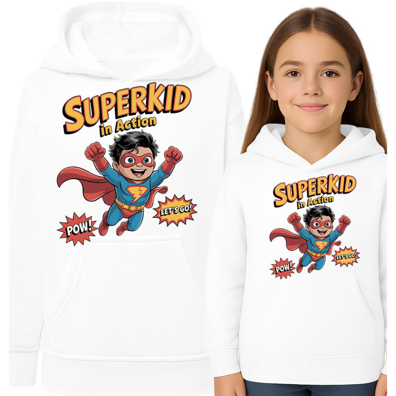 Bluza dziecięca 'Superkid w Akcji'