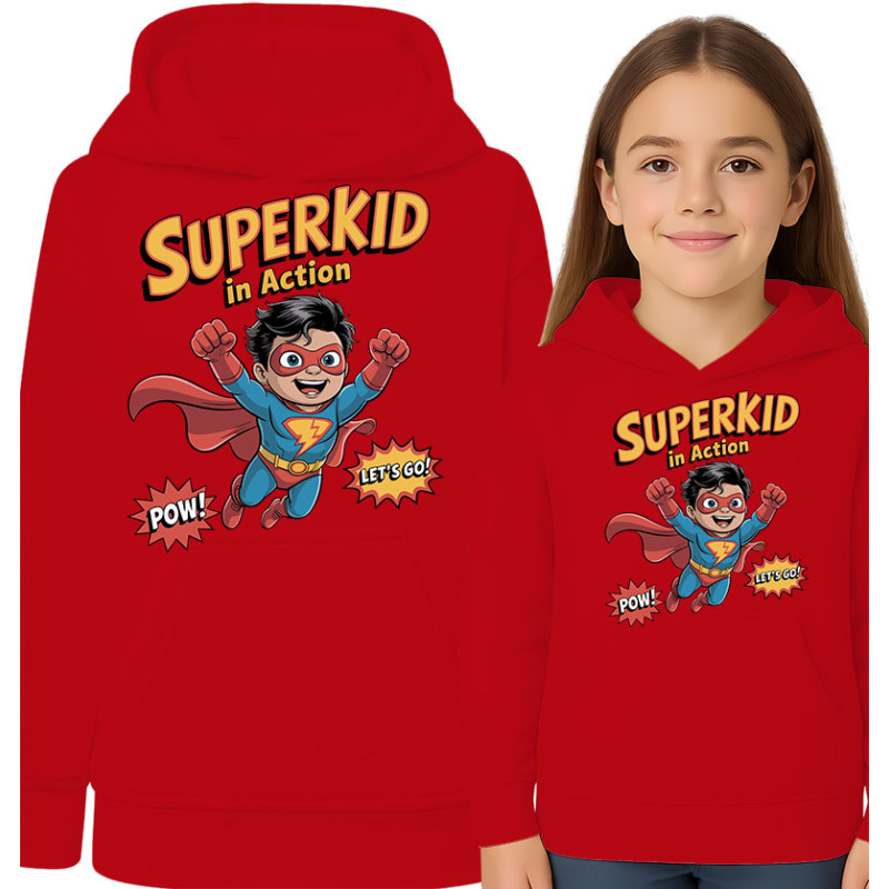 Bluza dziecięca 'Superkid w Akcji'