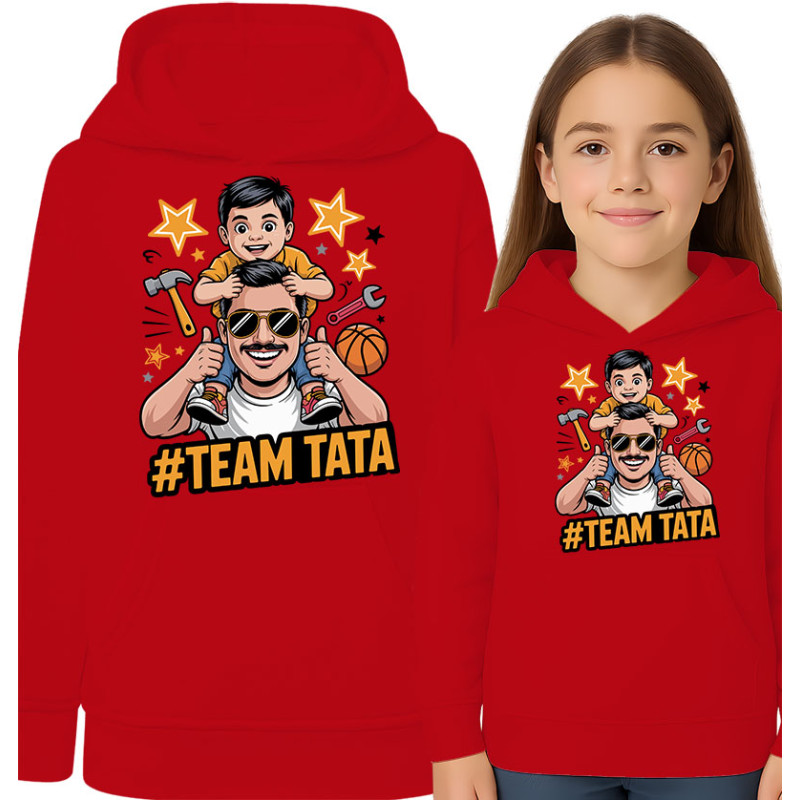 Bluza dziecięca 'TEAM TATA'