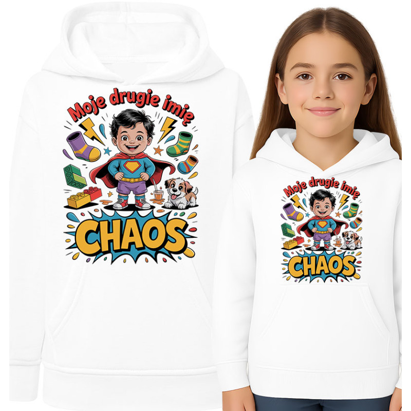 Superheld Chaos Hoodie