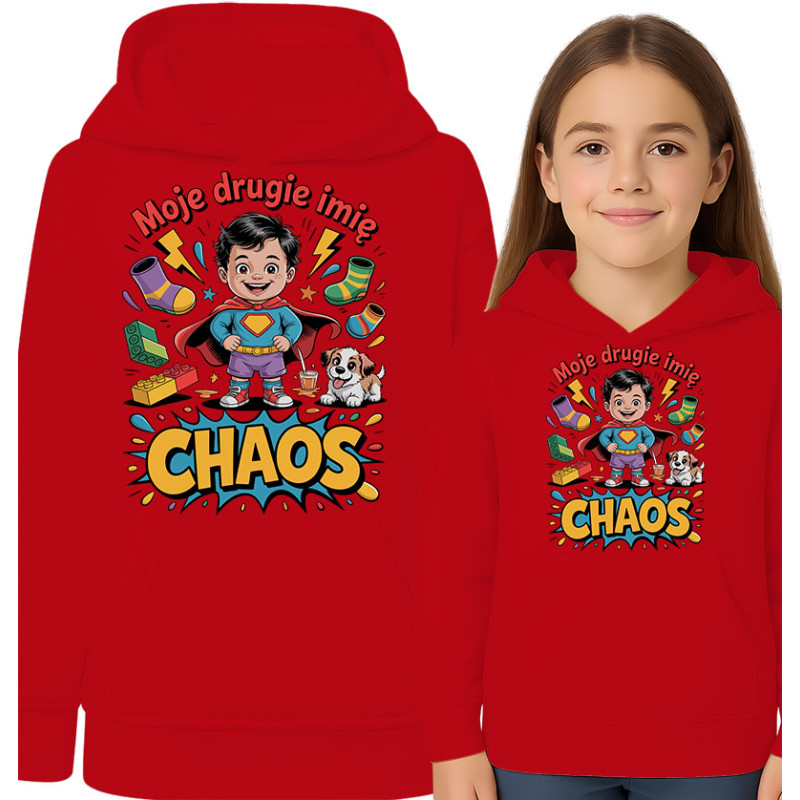 Superhero Chaos Hooded Sweatshirt