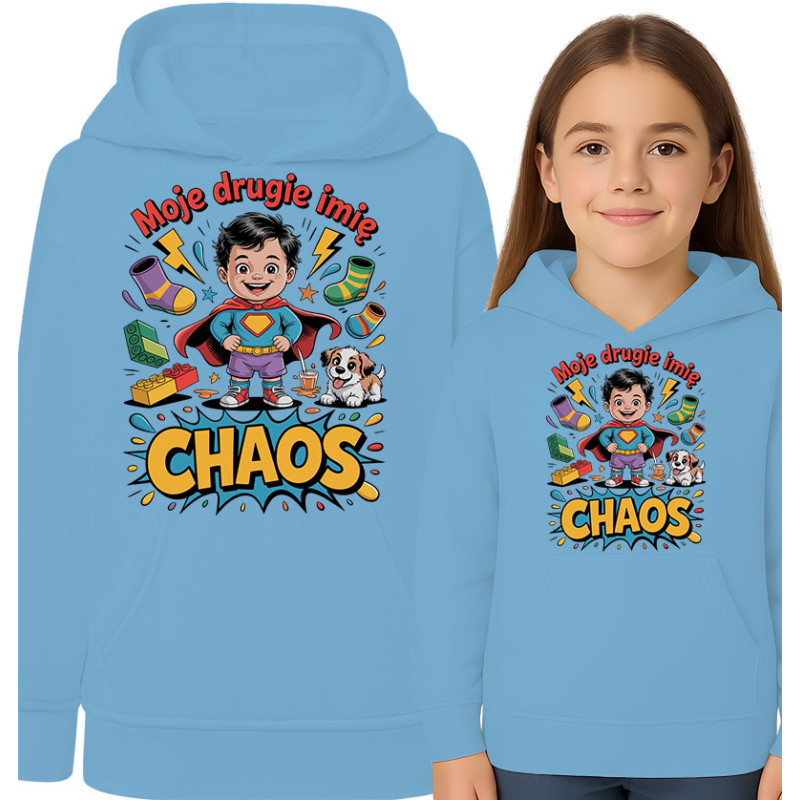 Superheld Chaos Hoodie